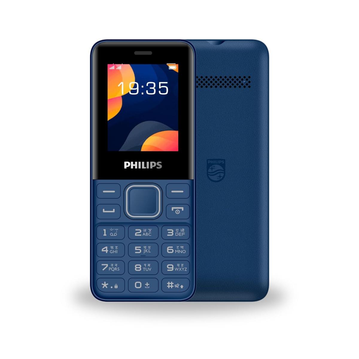 PHILIPS All-New E2103 Sleek & Stylish |Keypad Mobile with 1.77" Screen|1000 MAH Battery | 2030mm Spe