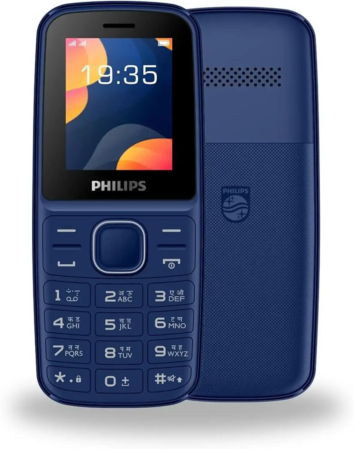 PHILIPS E2101 C Dual Sim keypad Phone (with Voice Talker Feature) | Loud 2030mm Speaker